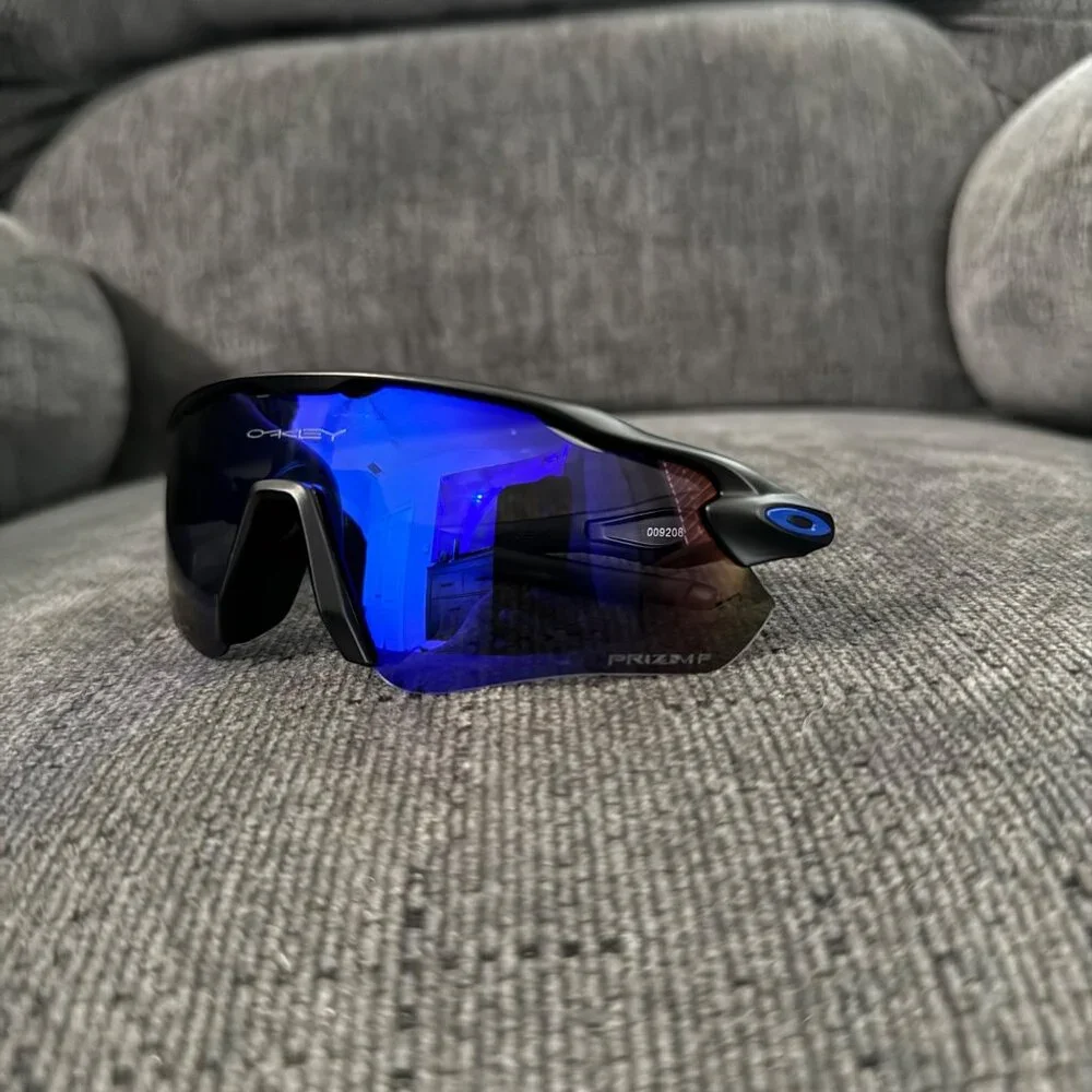 Oakley Radar EV PRIZM Polarized Blue OO9208 Black Frame - Picture 10 of 13